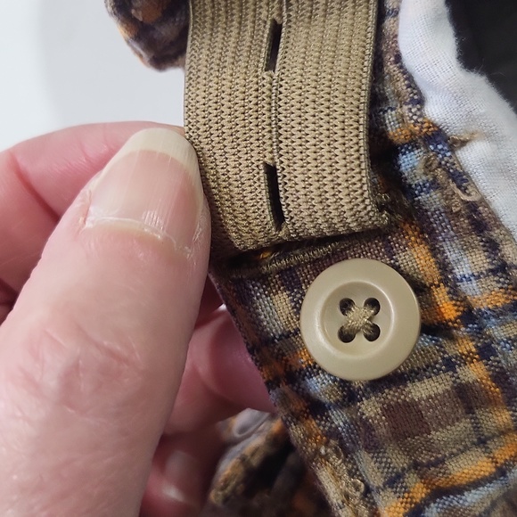 GYMBOREE Brown Orange Preppy Plaid Shorts - 3T - Picture 15 of 15